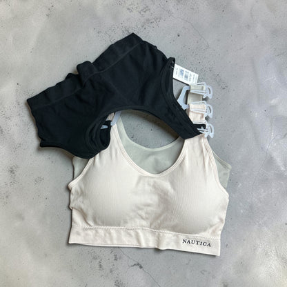 Nautica NT1607 Set of 3 Intimate Bras Super Soft Removable Pads