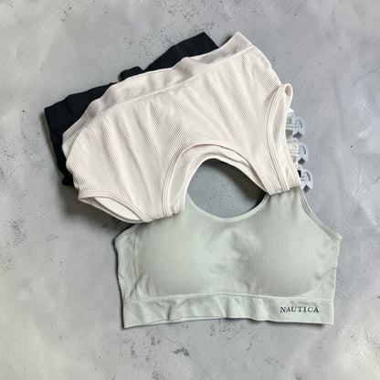 Nautica NT1607 Set of 3 Intimate Bras Super Soft Removable Pads