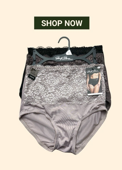 Marilyn Monroe 3-Pack Lace Shaping Briefs MM7305