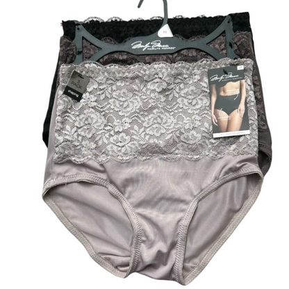 Marilyn Monroe 3-Pack Lace Shaping Briefs MM7305