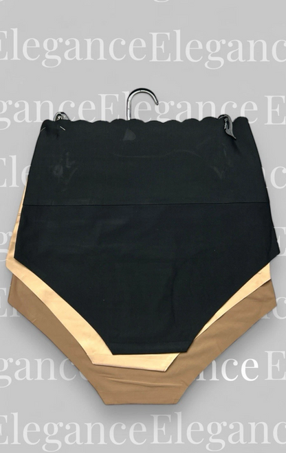 F.I.T. Figure Improving Technology Women's High-Waist Scallop Briefs 3-Pack