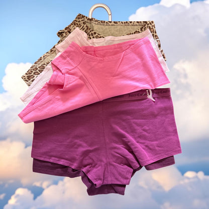 Juicy Couture Women Boyshort Underwear Cotton Stretch 5-Pack JC7530