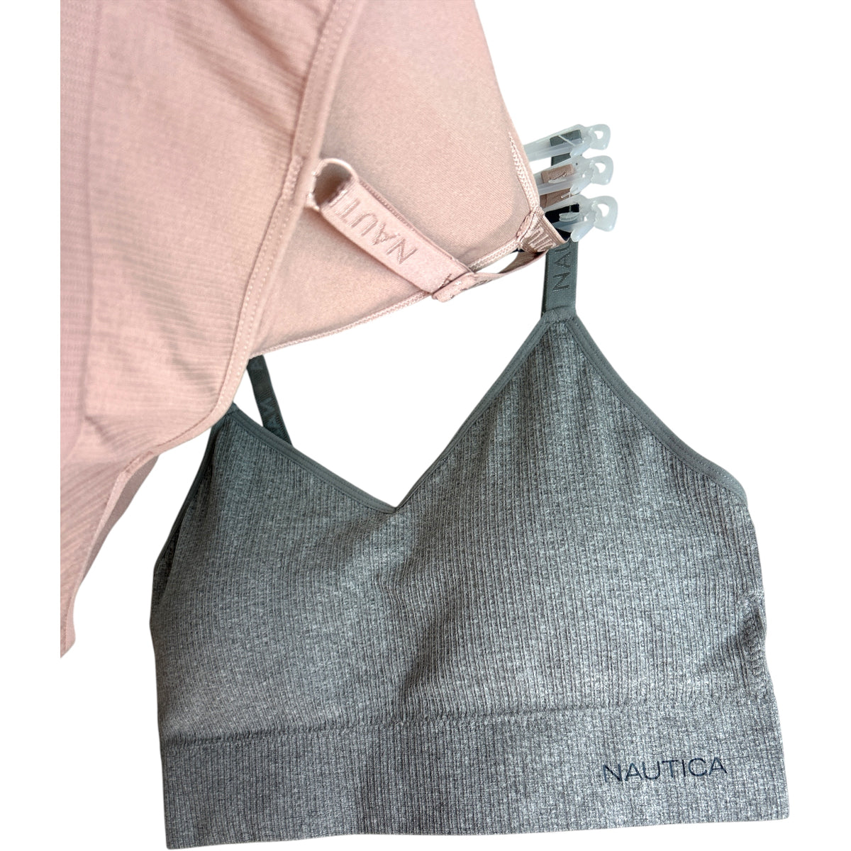 Nautica 3-Pack Soft Lounge Bras with Removable Pads NT1731