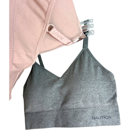 Nautica 3-Pack Soft Lounge Bras with Removable Pads NT1731