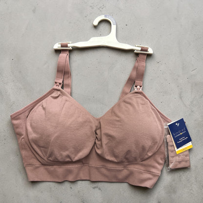 Kindred Bravely Sublime® Hands-Free Pumping & Nursing Bra - Latte