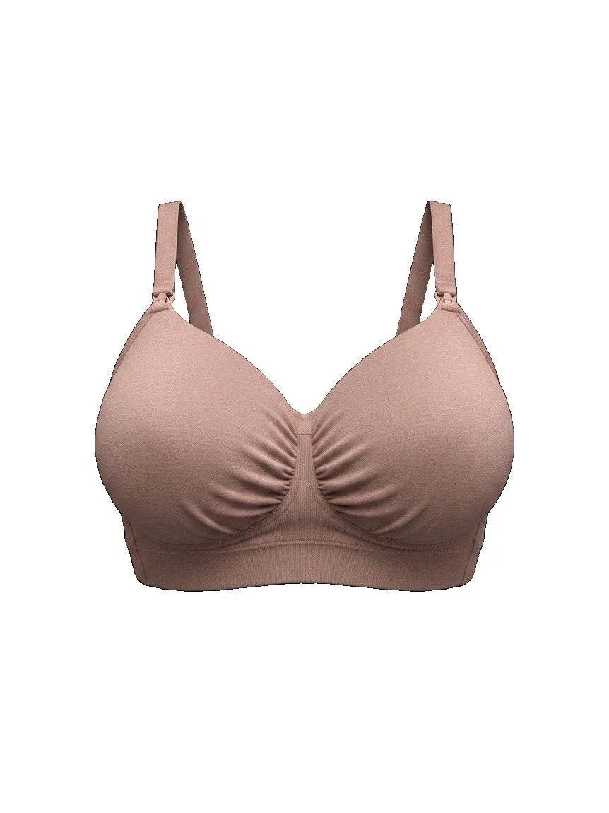 Kindred Bravely Sublime® Hands-Free Pumping & Nursing Bra - Latte