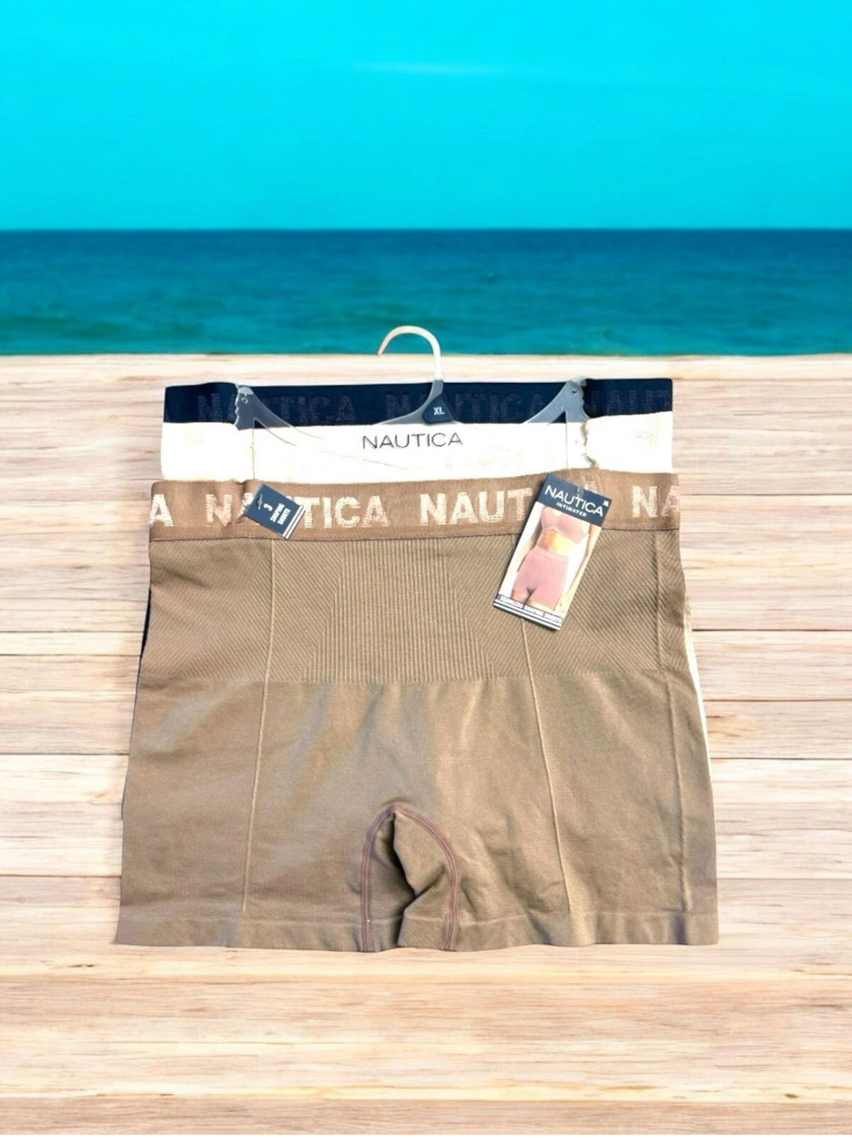 Nautica 3-Pack Shaping Boyshorts NT3403 - Multicolor - All Sizes