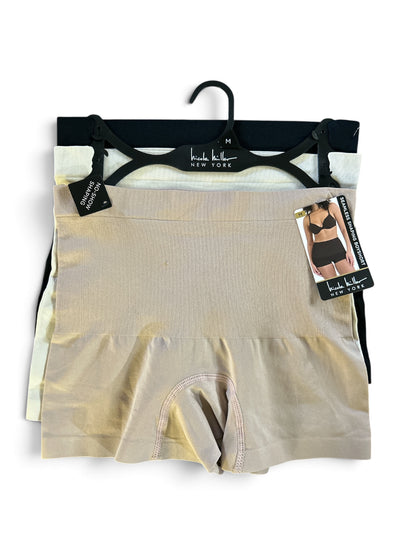 Nicole Miller 3-Pack Women’s Seamless High-Waisted Shaping Boyshort Panties