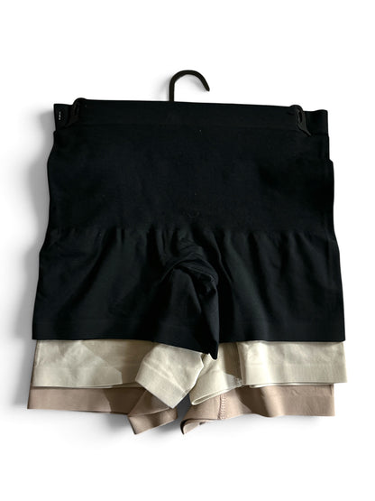 Nicole Miller 3-Pack Women’s Seamless High-Waisted Shaping Boyshort Panties