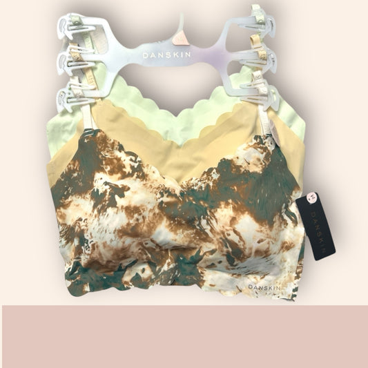 Danskin Intimates Invisible Support  BRAS,~Multicolor ~ 3-set ~ Size : M~DS6328