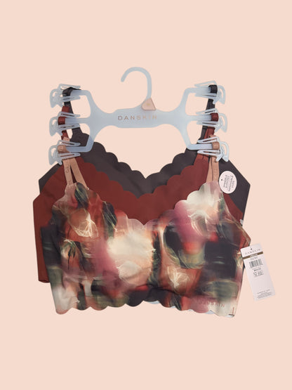 Danskin Intimates Invisible Support  BRAS,~Multicolor ~ 3-set ~ Size : M~DS6328