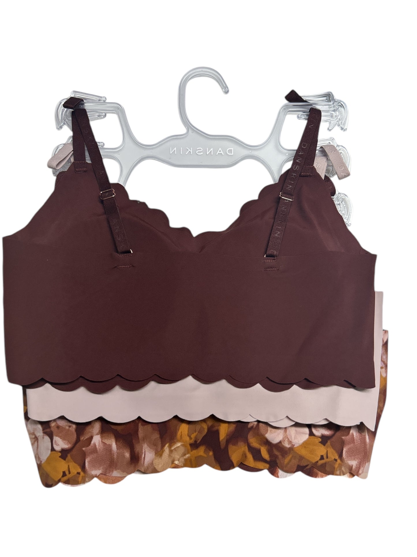 Danskin Intimates Invisible Support  BRAS,~Multicolor ~ 3-set ~ Size : M~DS6328