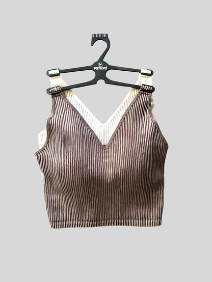 90 Degree By Reflex~MEDIUM BRAS~Gardenia/Wine~ Alamo Bra~GREAT FIT!