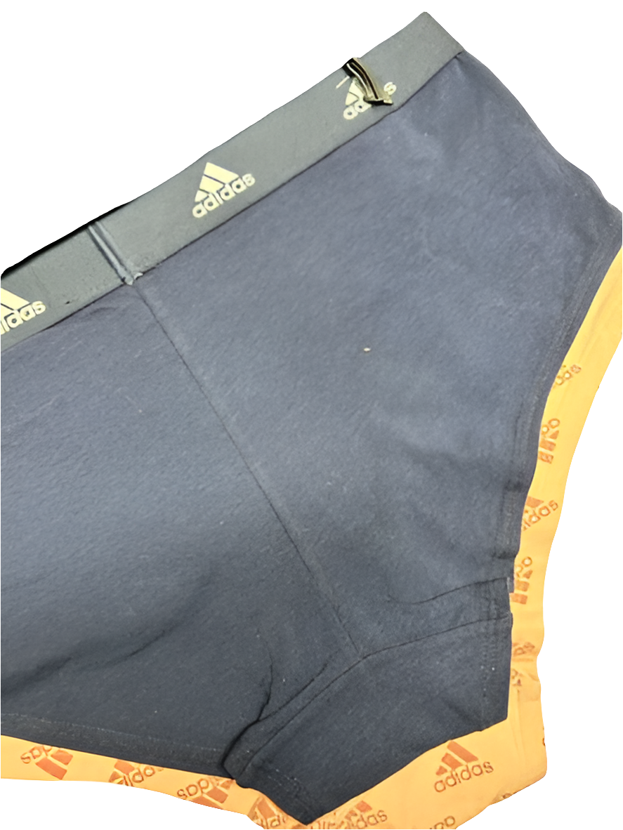 Adidas Women's 3-PK Cotton Boyshort Underwear  4A1H32 (Size M) NWT MSRP $36